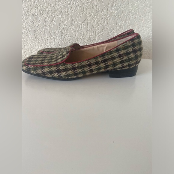 Kate spade Vintage Tweed Square Toe Flats Loafers - Picture 4 of 7